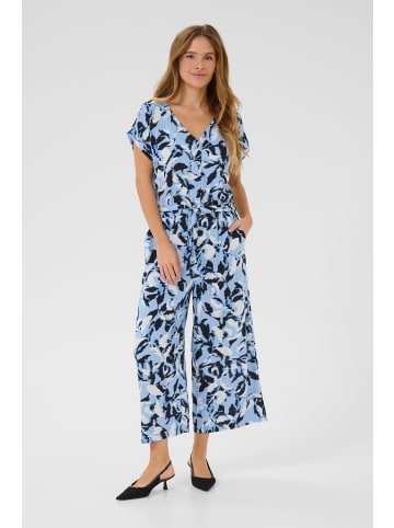 Kaffe Overall KAmira Loose fit in Blue Flower Print