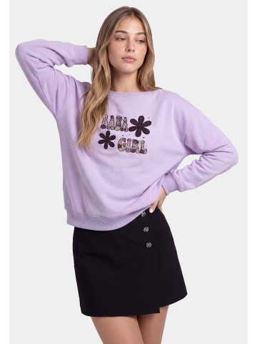 myMo Women Sweatshirt in Lavender