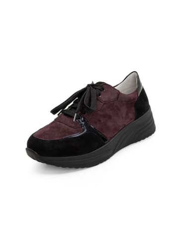 VITAFORM Samtziegenleder Sneaker in aubergine