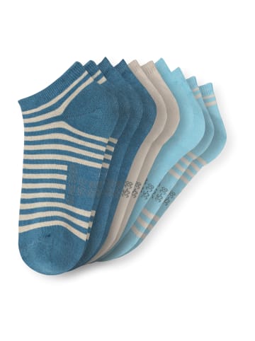 Schiesser Sneakersocken Damensneaker in sand, blau