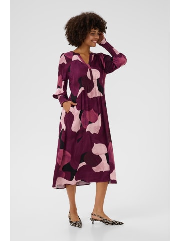 CULTURE Kleid CUdana Relaxed fit in Winetasting Art