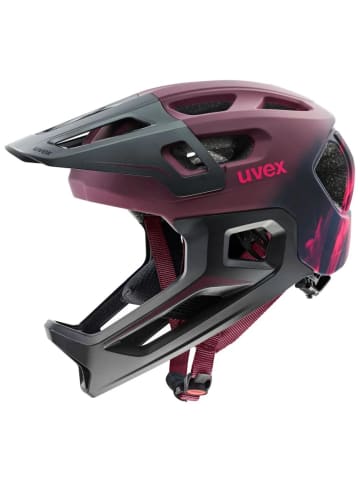 BASIL UVEX react jr. Fullface Kinder MTB Fahrradhelm cran