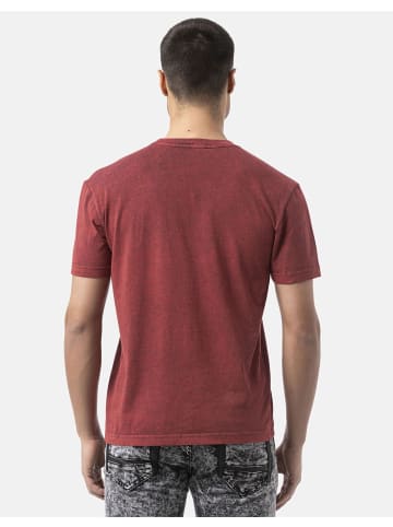 Cipo & Baxx T-Shirt CT808 in BURGUNDY