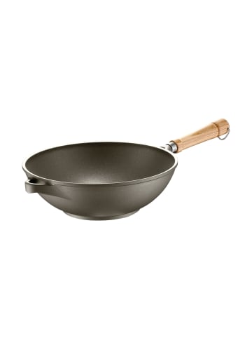 Berndes Veggi Wok ®  28 cm, Aluminium - Bonanza® Induction in grau