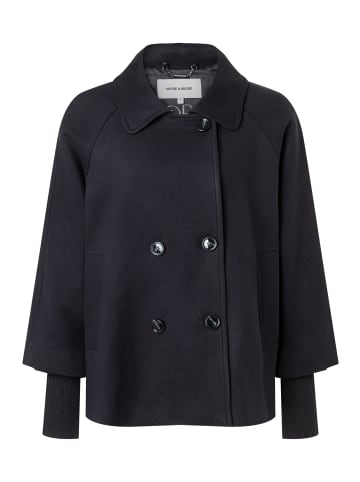 More & More stylishe A-Shape-Caban-Jacke in marine