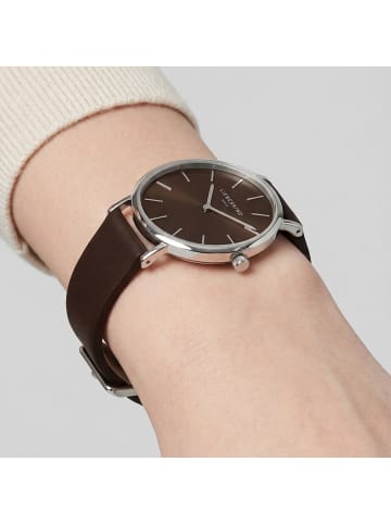 LIEBESKIND BERLIN Armbanduhr The Modern Must–Have in braun