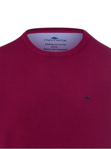FYNCH-HATTON Pullover in himbeer - 0001