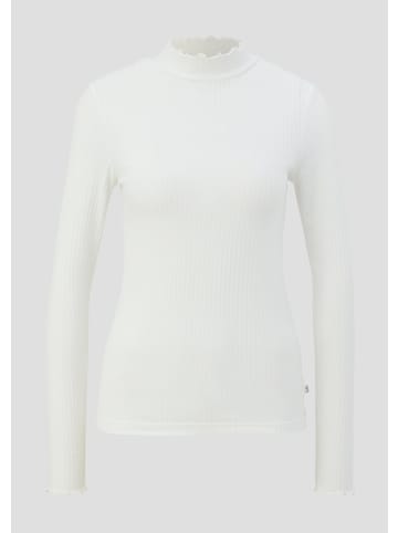 QS T-Shirt in 02W0_ecru