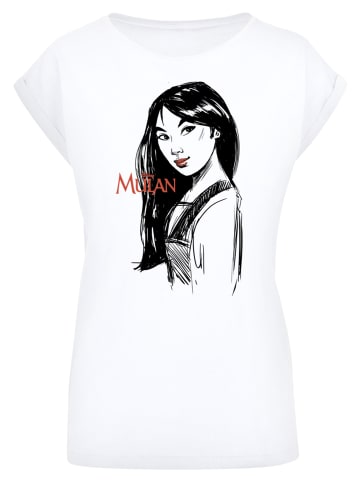 F4NT4STIC T-Shirt Mulan Sketch in weiß