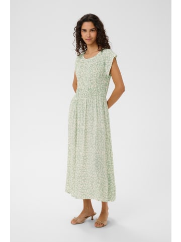 SAINT TROPEZ Kleid GislaSZ Gerade Passform in Cameo Green Leopard