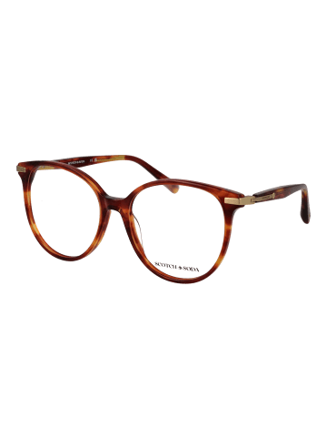 Scotch & Soda Frauen Optische Fassungen Rund Braun