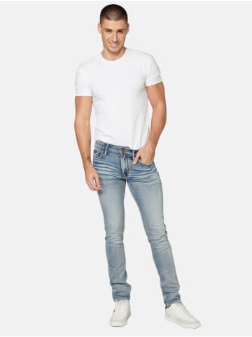 KOROSHI Jeans Slim Fit in blau