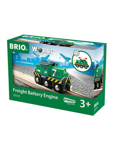 Brio Brio Aktionsspiel Batterie-Frachtlok in bunt