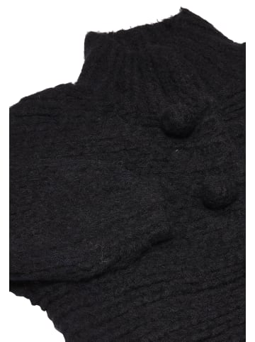 ebeeza Damen Strickjacke in Schwarz