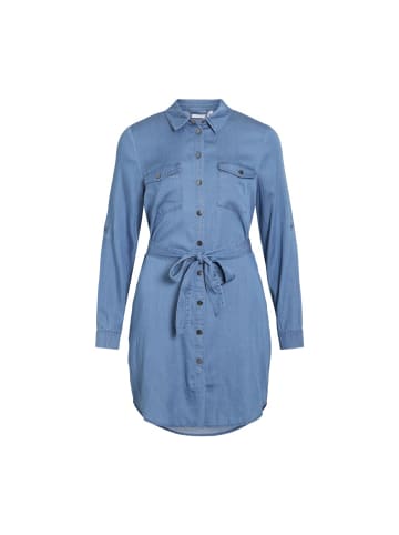 Vila Kleid in Medium Blue Denim