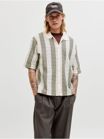 Jack & Jones Gestricktes Hemd in Sea Salt