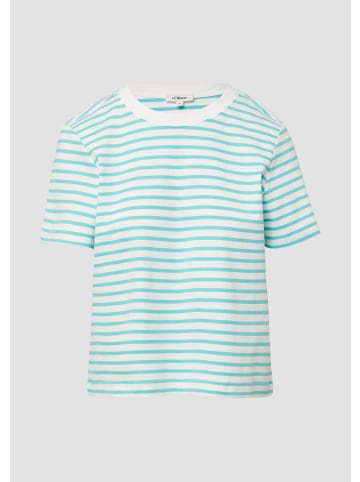 s.Oliver T-Shirt in 60G1_ozeangrün