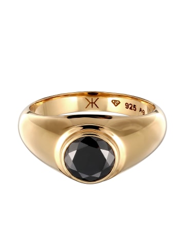 KUZZOI Ring 925 Sterling Silber in Gold
