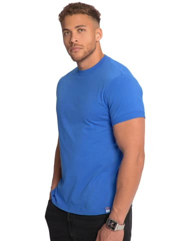 STHUGE Kurzarm T-Shirt in starkes blau