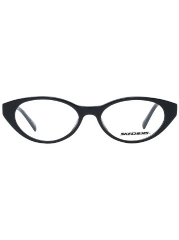 Skechers Frauen Optische Fassungen Oval Schwarz