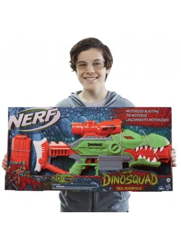 Hasbro Nerf DinoSquad Rex-Rampage motorisierter Blaster 10-Dart Clip-Magazin 20 Darts