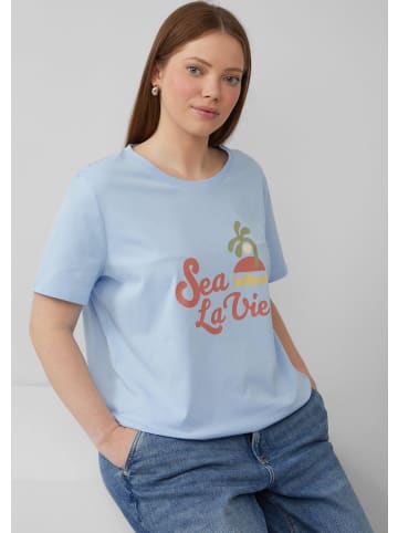 QS T-Shirt in 50D2_hellblau