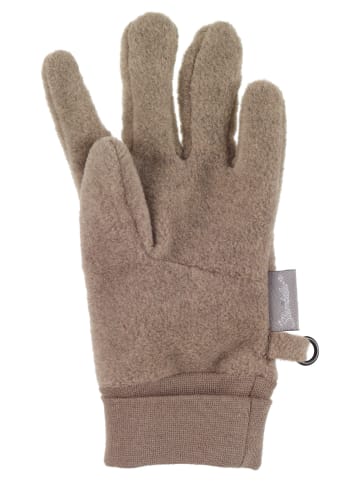 Sterntaler Fingerhandschuhe in braun mel.