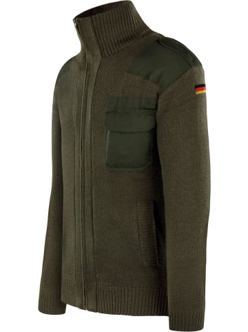 Normani Outdoor Sports Herren-Strickjacke Istrup in Oliv