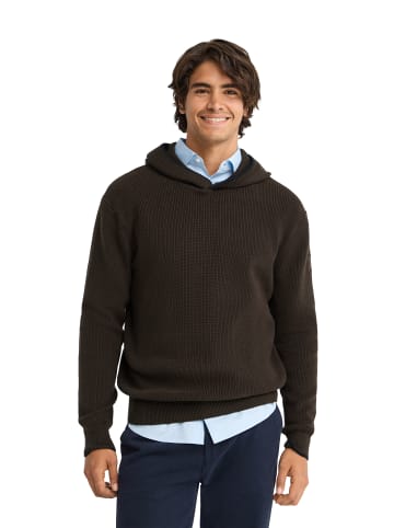 Polo Club Pullover MAN WESTMINSTER LONG SLEEVE REGULAR FIT in Dunkle Schokolade