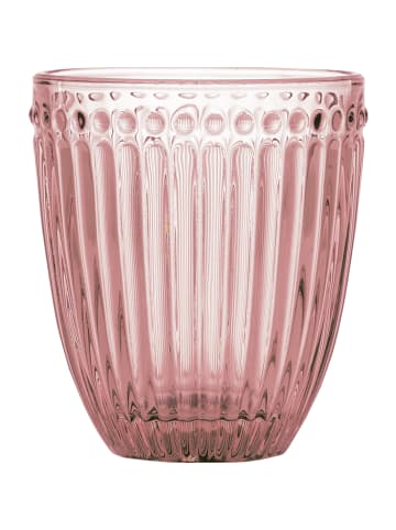 Greengate Wasserglas Alice in pale pink