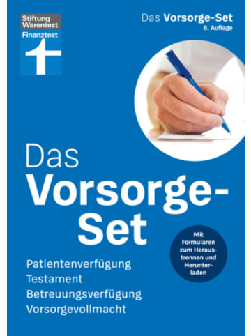 Stiftung Warentest Buch - Das Vorsorge-Set