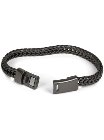 styleBREAKER Armband in Anthrazit
