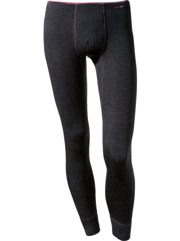 Con-ta Thermo, Baumwolle, Feinripp Thermo-Unterhose, lang in schwarz