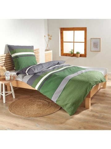 Traumschlaf Bettwäsche Mick in grün