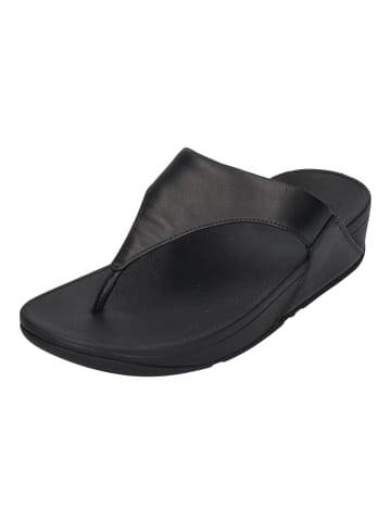 fitflop Zehentrenner Lulu Leather in schwarz