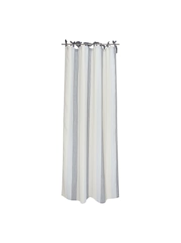 Tom Tailor Halbtransparenter Schlaufenvorhang STROKE 1 in Grau