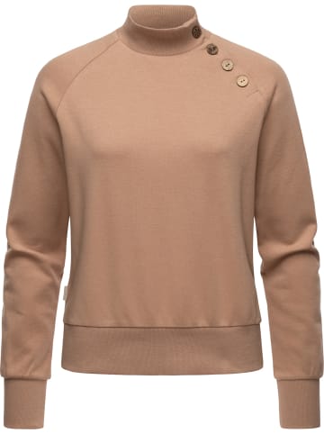 ragwear Sweatshirt Majjorka Solid in Nude