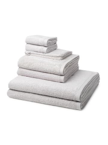 Ross 2 X Wasch- 2 X Gäste- 2 X Dusch- 2 X Handtuch im Set Vita in Silber