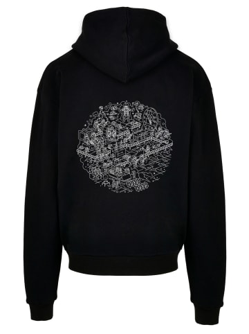 F4NT4STIC Ultra Heavy Hoodie Star Wars Christmas Death Star Weihnachten in schwarz