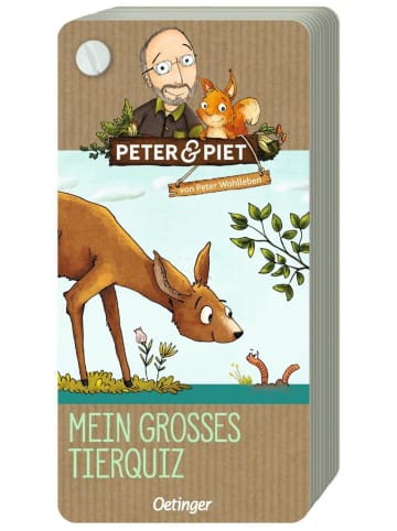 Oetinger Verlag Peter & Piet. Mein großes Tierquiz | 40 Karten