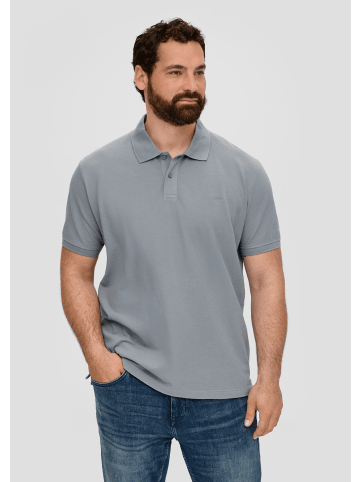 s.Oliver Polo-Shirt kurzarm in Grau