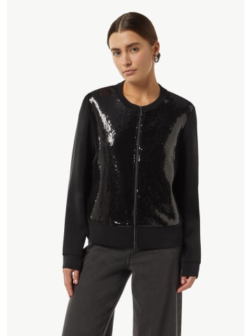 comma Sweatshirt Jacke in 9999_schwarz