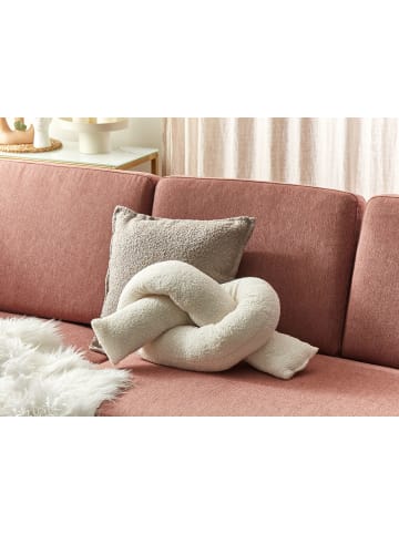 Beliani Dekokissen GLADIOLUS in Weiß - (W) 172 x (H) 14 x (L) 14 cm