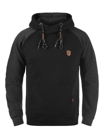 INDICODE Hoodie in schwarz