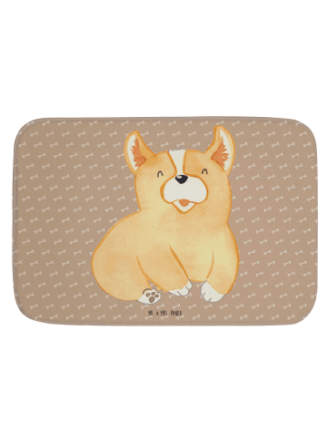 Mr. & Mrs. Panda Badezimmerteppich Corgie ohne Spruch in Hundeglück