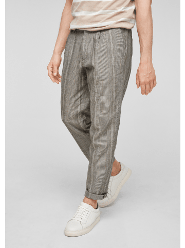 s.Oliver BLACK LABEL Hose lang in Braun