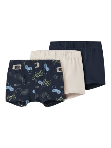 name it 3er-Pack Boxershorts NMMTIGHTS 3P NAVY GAMER in Dunkelblau