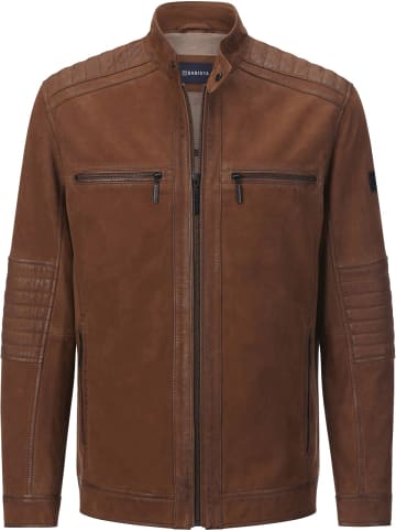 BABISTA Lederjacke BELLASTILO in cognac