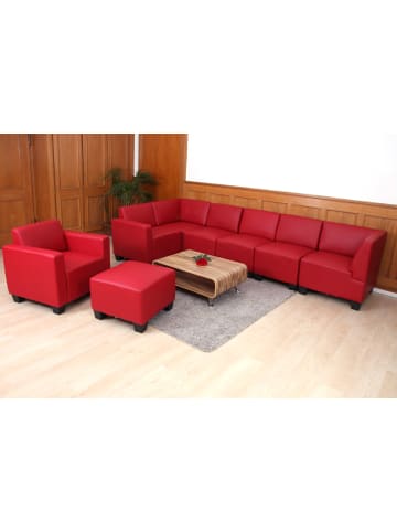 MCW Modular Sofa-System 6-1-1 Moncalieri, Rot