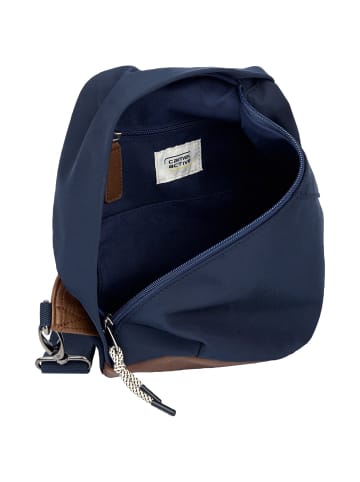 Camel Active AURUM Umhängetasche mit abnehmbarem Schulterriemen in Navyblau
